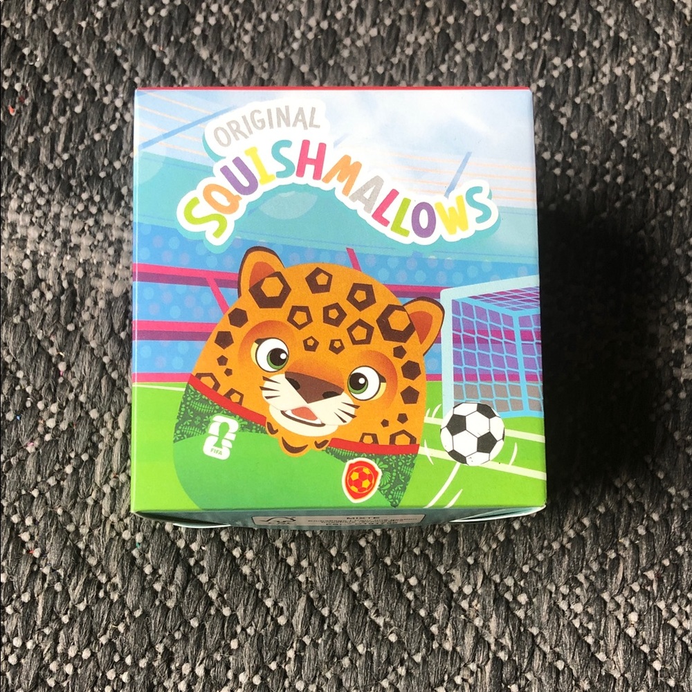 Mc Donald’s Squishmallows Leopard Plush soccer 2026 fifa World Cup collectibles